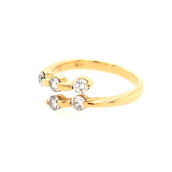 Pre Owned 18ct Diamond Ring ZU606